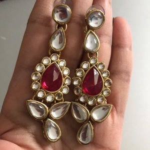 Indian Traditional Statement Dangly Earrings